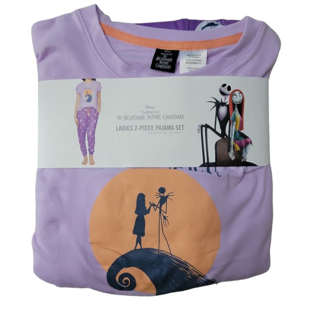 Sally & Jack - Licensed Ladies Short Sleeve Top with Pant Drawstring Comfortable
